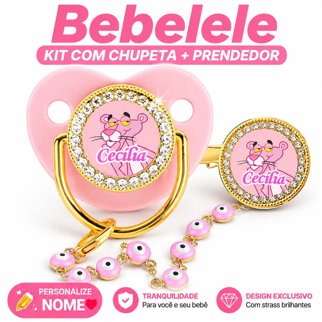 Chupeta para bebês com nome personalizado do bebê, chupeta de silicone BPA Free&331