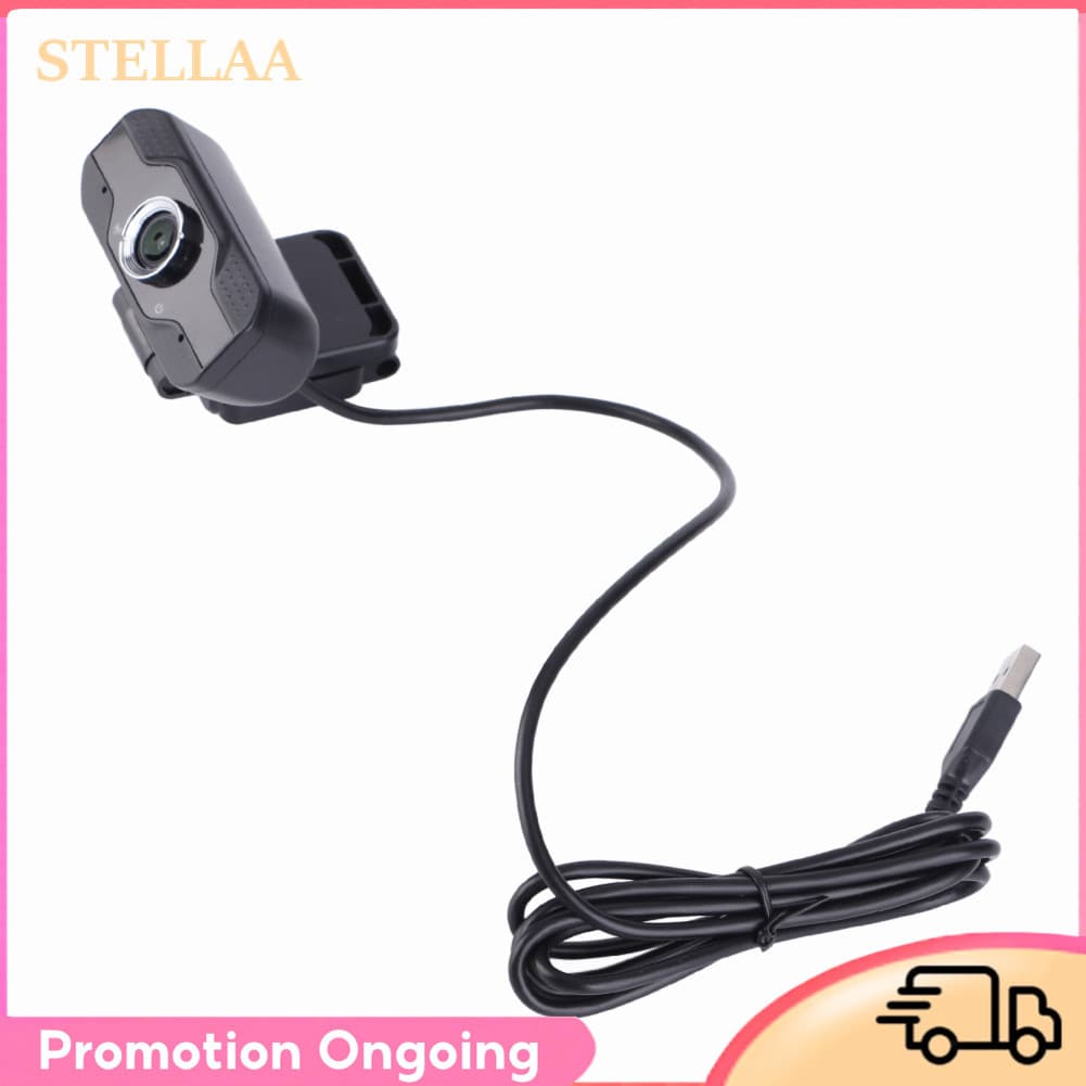 stellaa fosa1 Full HD 1080P 30FPS Webcam 2MP Computador de mesa Câmera USB Suporte Gravação de videochamada Conferência