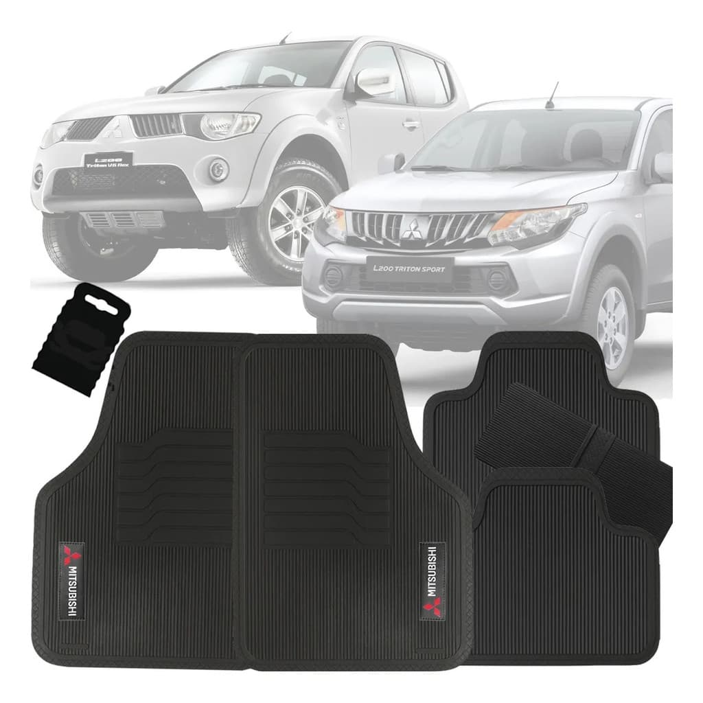Tapete L200 Triton 2008 2009 2010 2011 2012 2013 2014 2015 2016 2017 2018 19 20 21 22 23 24 25 Automotivo Personalizado