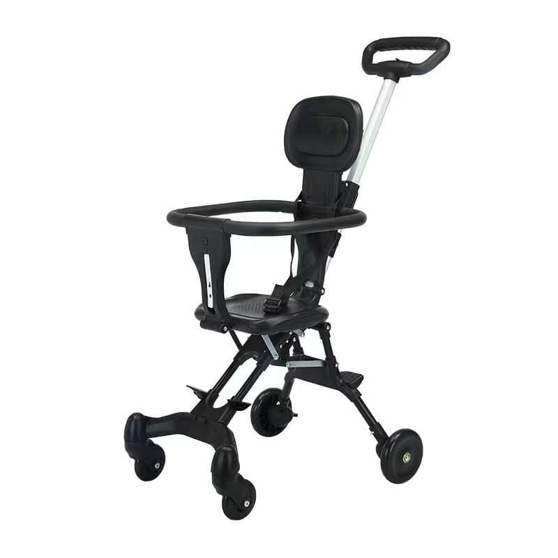 Caminhada bebê ferramenta útil bebê leve dobrável carrinho de bebê em dois sentidos carrinho de bebê para fora andando b