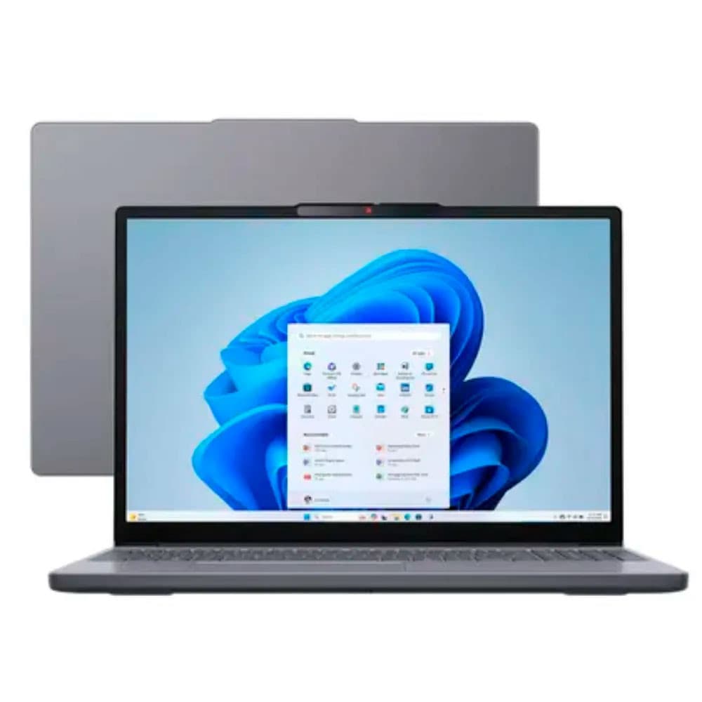 NOTEBOOK LENOVO IDEAPAD SLIM 3 83NU0000BR I3-100U 256GB SSD 8GB DDR5 W11 FHD 15.3