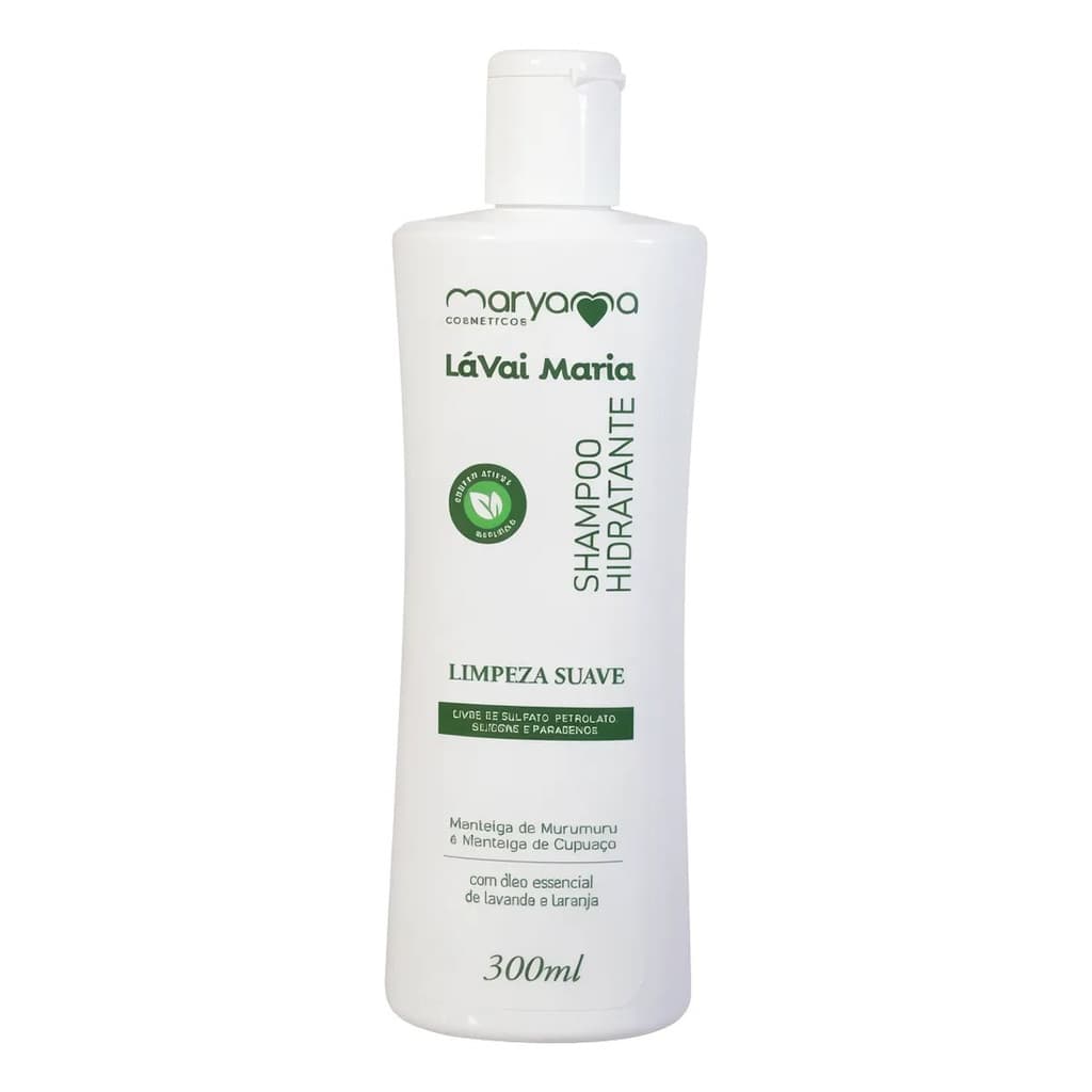 Shampoo Hidratante Lá Vai Maria - Livre Sulfato E Parabenos