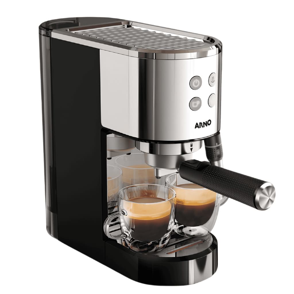 Cafeteira Expresso Elétrica Arno 2 Xícaras Steam 15 Bar S&P Virtuoso Pump 1 Litro