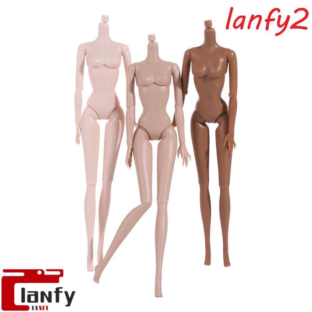LANFY Bonecas BJD Nuas Articuladas , Boneca Sólida 11 Articulações 30cm Super Modelo , Corpo De Figura De Substituição M