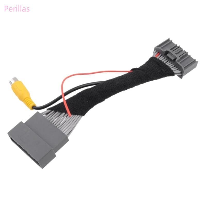 Perillas Adaptador Câmera Visão Traseira Do Carro Chicote Fios Retrovisora Reversa