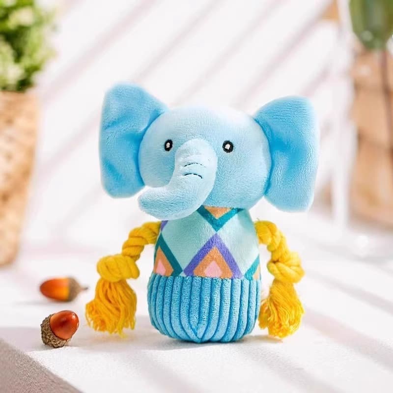 Brinquedo para cachorro, resistente à mordida, nó Molar, filhote de cachorro, boneca de pelúcia, cachorro grande, auto-f