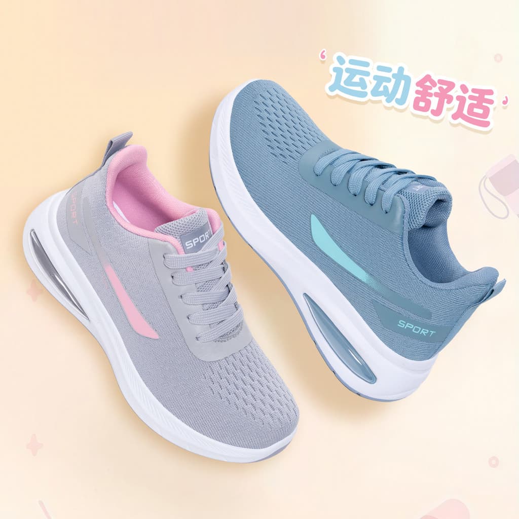 Tênis leves, tênis esportivos, tênis casuais, tênis de viagem respiráveis com tecido Flyknit, tênis com sola macia e amo