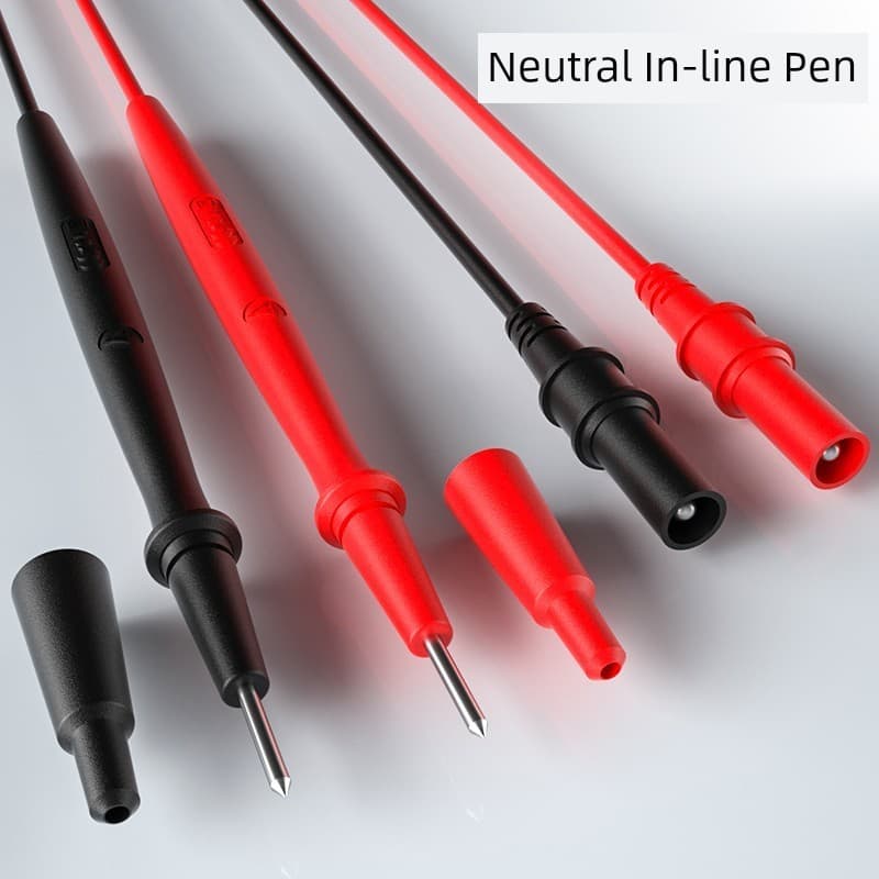 Caneta multímetro Digital Universal em linha tipo eletricista multímetro teste chumbo Silicone Extra-ponta caneta medido