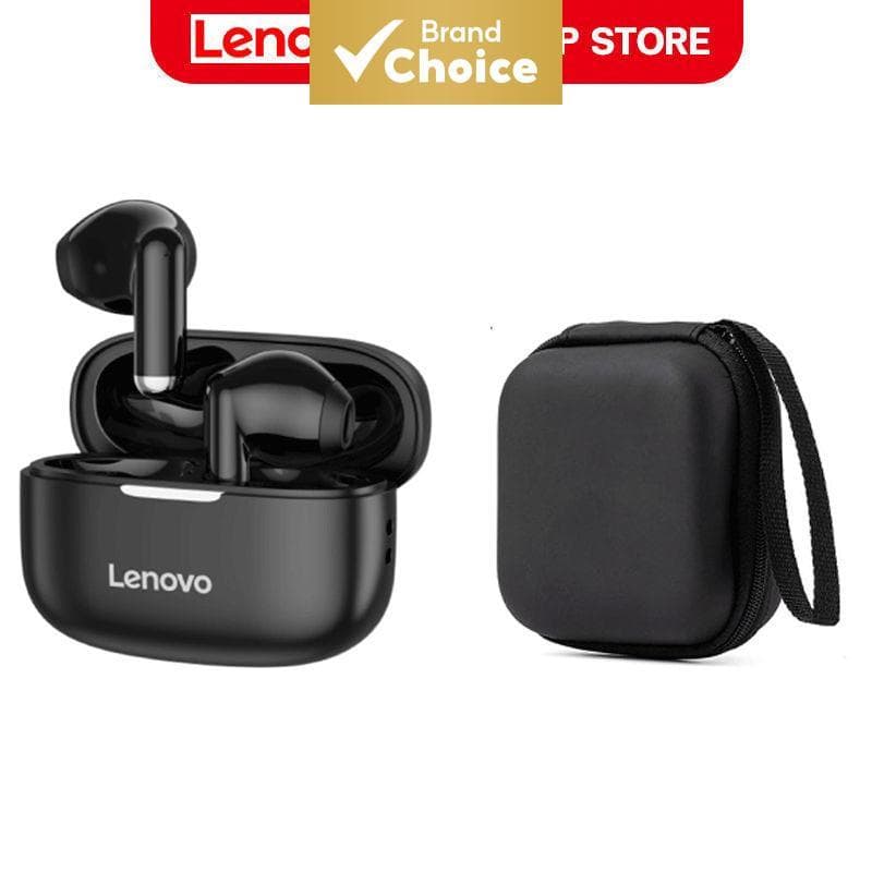 Fones de ouvido Lenovo EA110 – Fones de ouvido Bluetooth sem fio para jogos, baixa latência, fones de ouvido com
