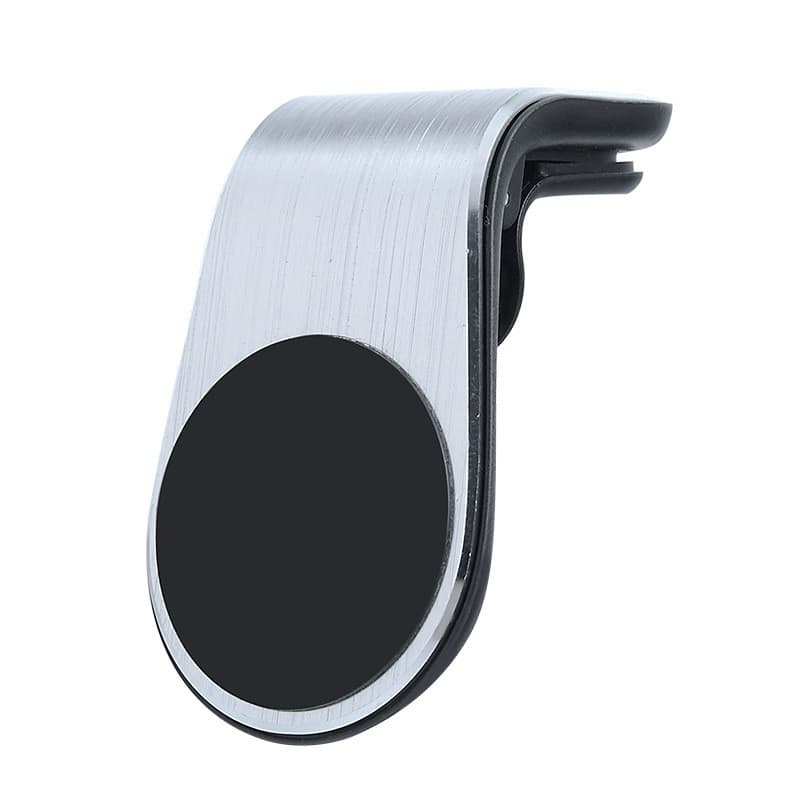 Suporte magnético para celular de carro com clipe de fixação na saída de ar, suporte de montagem para dispositivos de ca