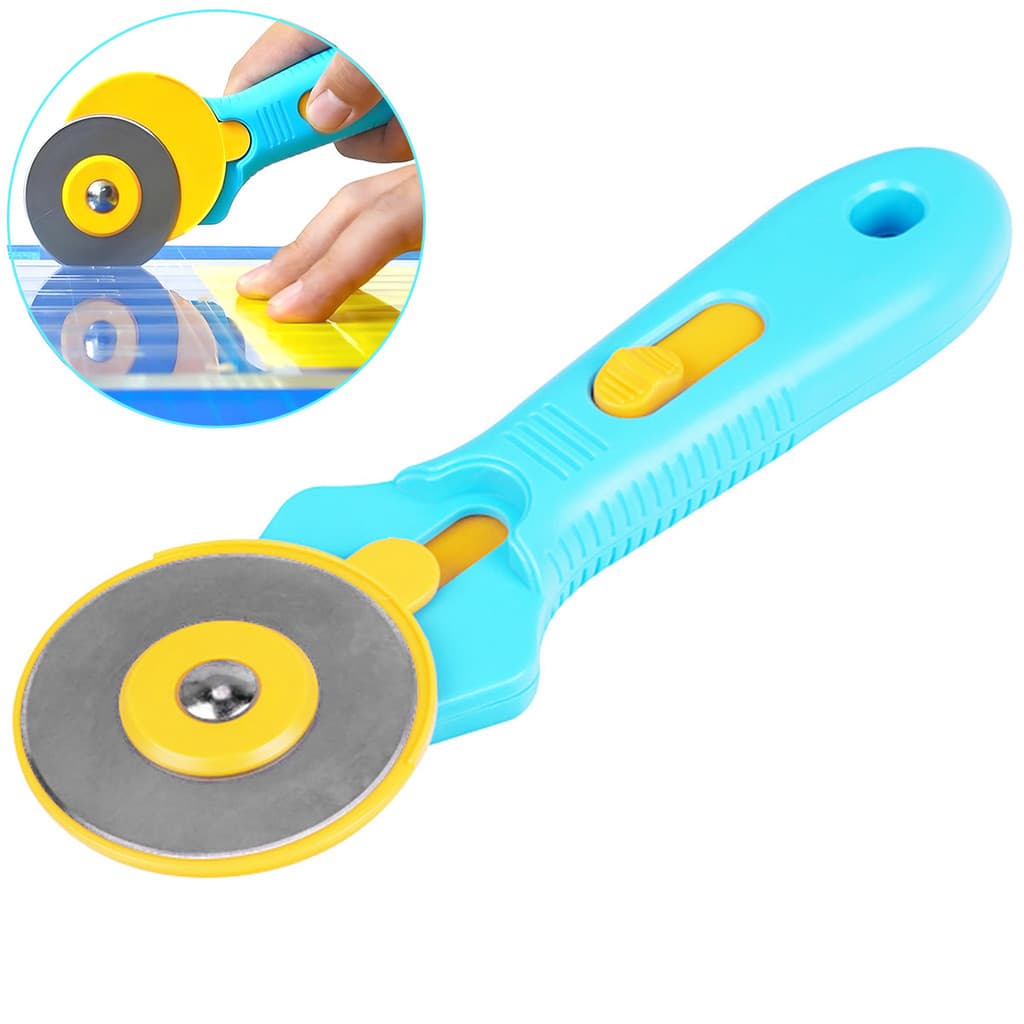 Cortador Circular Manual 60mm Patchwork Tecido Papel EVA