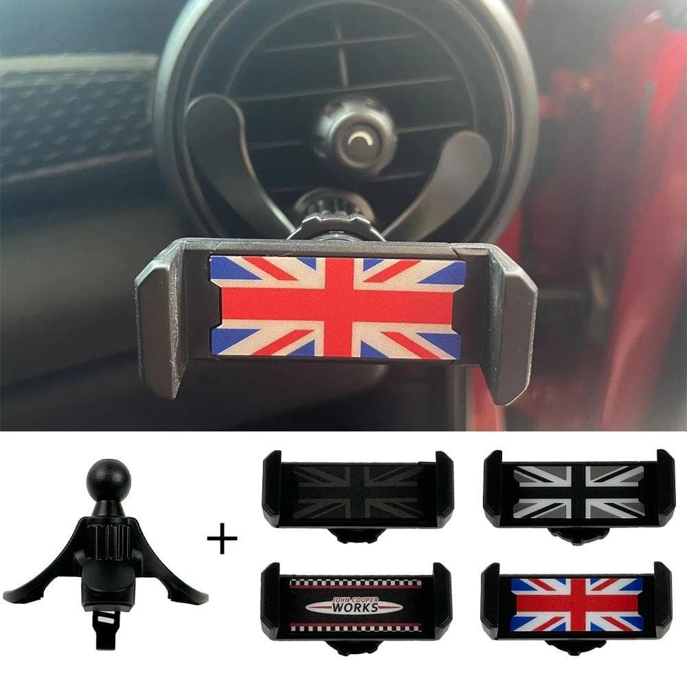 Suporte Universal De Telefone Para Carro , Clipe Mini R55 R56 R57 R58 R59 R60 R61 , Montagem De Saída De Ventilação De A
