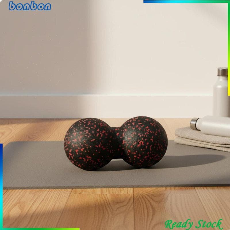 [Bonbon] Bola De Massagem Rolante Esfera Dupla Espuma EPP Ergonômico Alívio Muscular Massageador Rolo De Exercício Para 