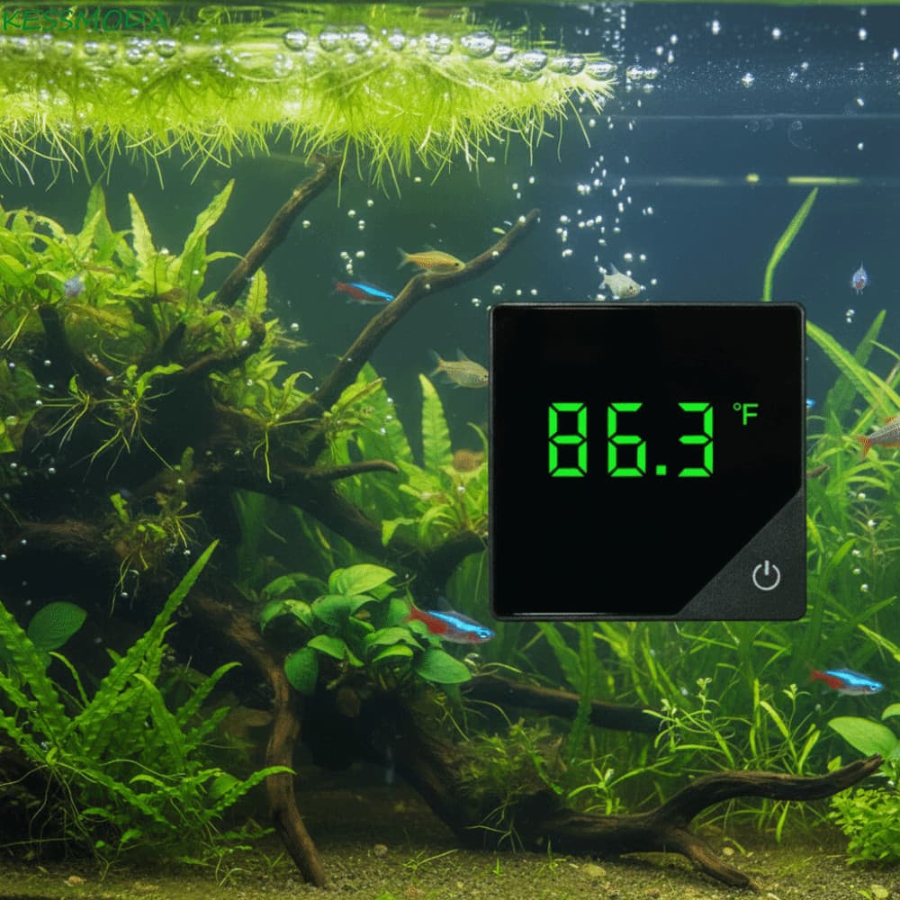 Termômetro Digital Para Tanque De Peixes , De Aquário Com Display LED Sem Fio , Mini Termômetros Externos