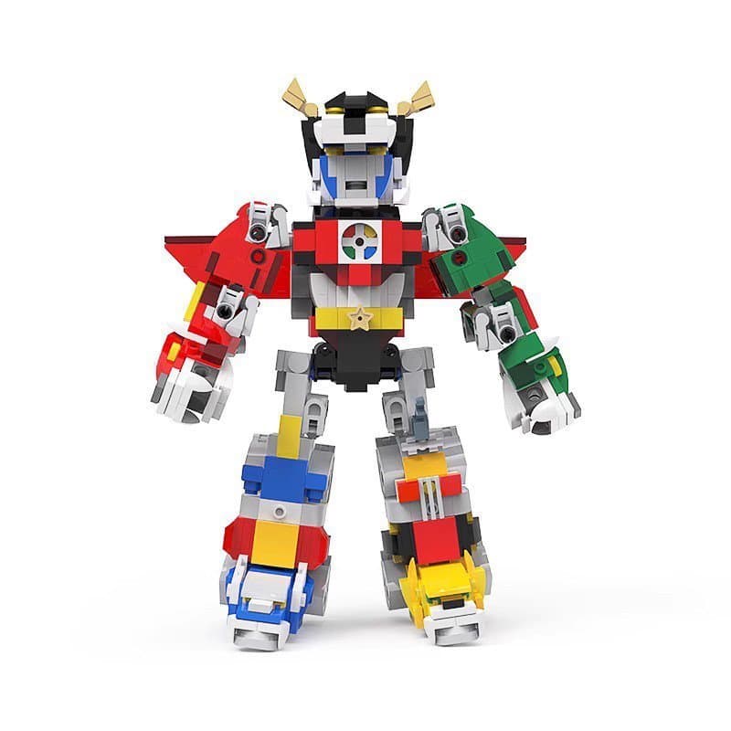 Blocos de montar MOC compatíveis com Lego, brinquedo educativo de montagem criativa Beast King, modelo de blocos interli