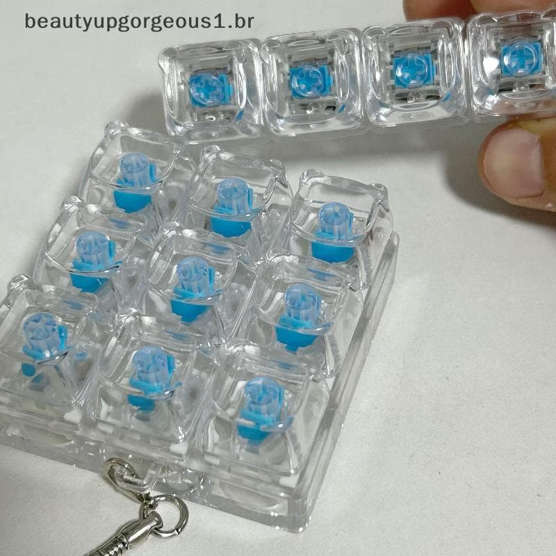 BEAUT 4 Teclas Mecânico Testador De Interruptor De Teclado Com LED Para Teclados Mecânicos Brinquedo Alívio Do Estresse 