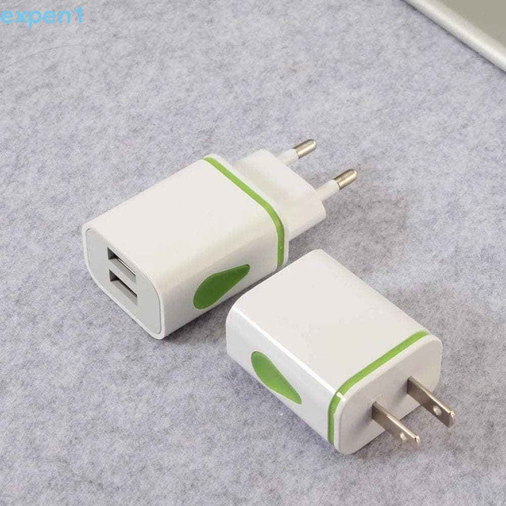 EXPEN Cabeça Do Carregador De Celular Gotas De Água Luz Led Carregamento Rápido 5V 2.1A Universal