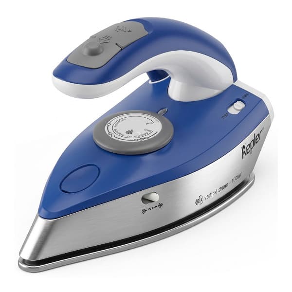 Ferro De Passar Roupas A Vapor Kepler 1000W Bivolt Azul ou Verde