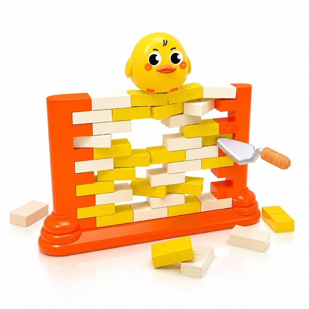 Jogo Quebra Muro Bichinhos Brinquedo Interativo Divertido Para Família Portátil Temático - Art Brink
