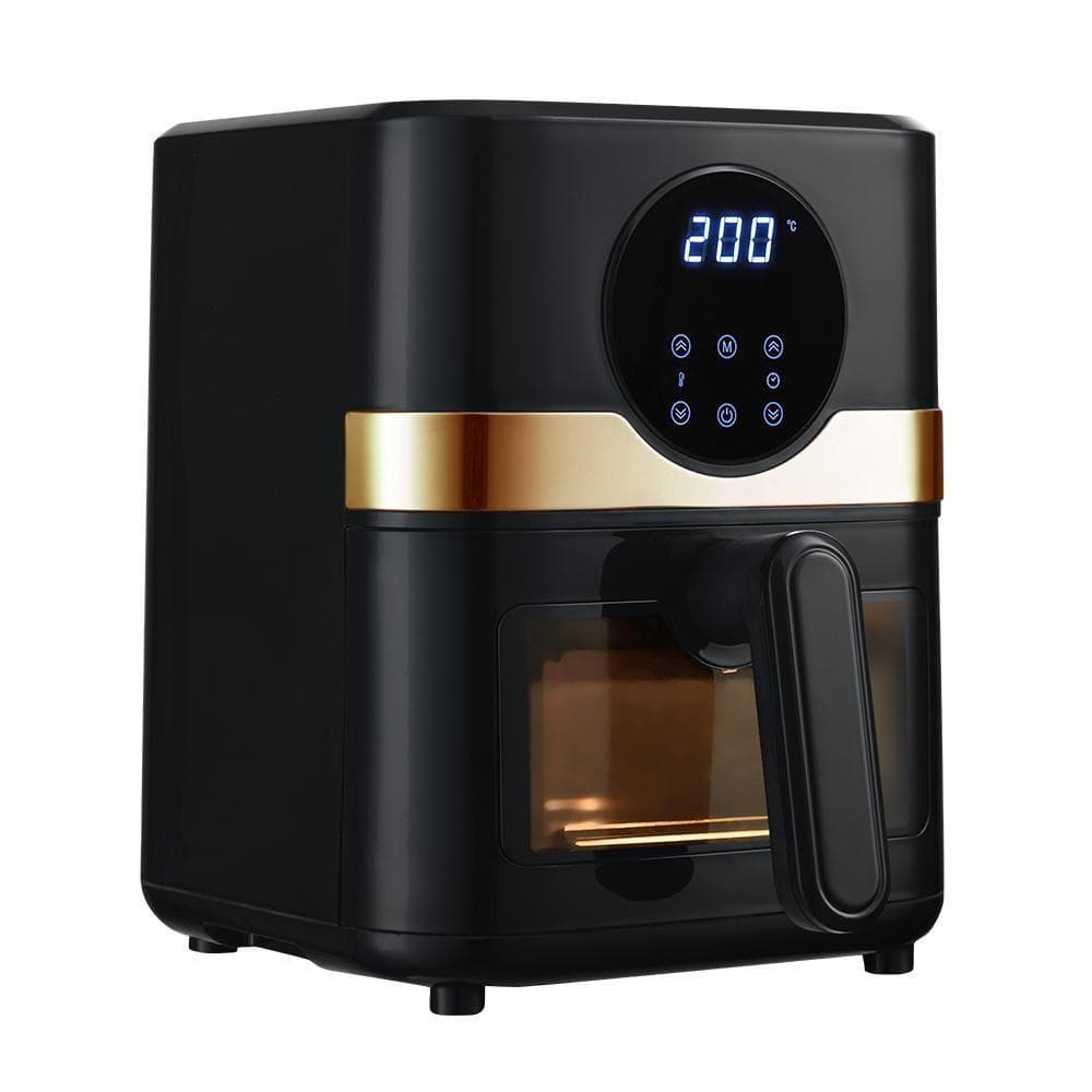 Fritadeira Elétrica sem Óleo Digital Extream 4,3L 1400W Dourada e Preta 220V