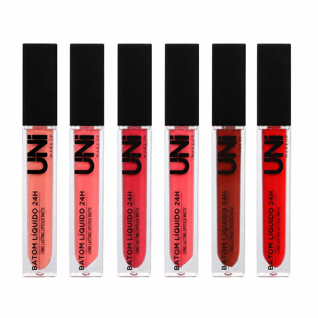 Batom Líquido Matte Long Lasting 24h Prova D´Água Uni Makeup