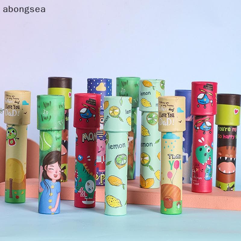 1 Peça Crianças Presente De Festa Grande Caleidoscópio Rotativo Brinquedos Educativos Clássicos Para Brinquedo De Desenh