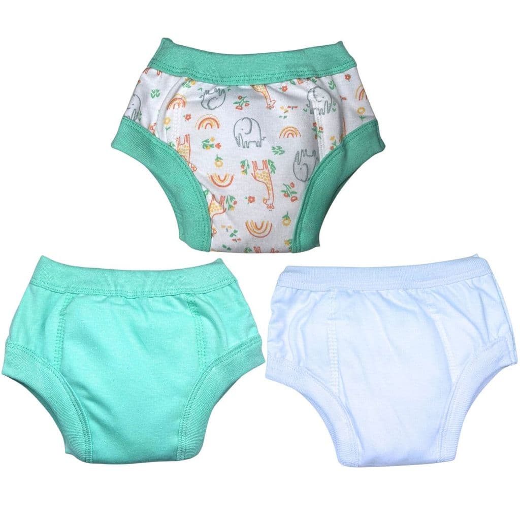 Kit 3 Calcinhas Treinamento Desfralde Bebê Infantil Safari V