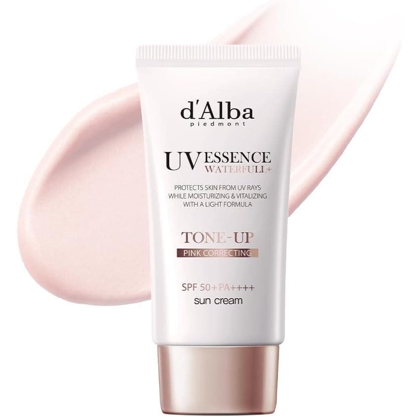d'Alba Italy Trufe Protetor Solar Hidratante e Iluminador SPF50+PA++++, Protetor Solar Vegano com Filtro UV Misto, Prote