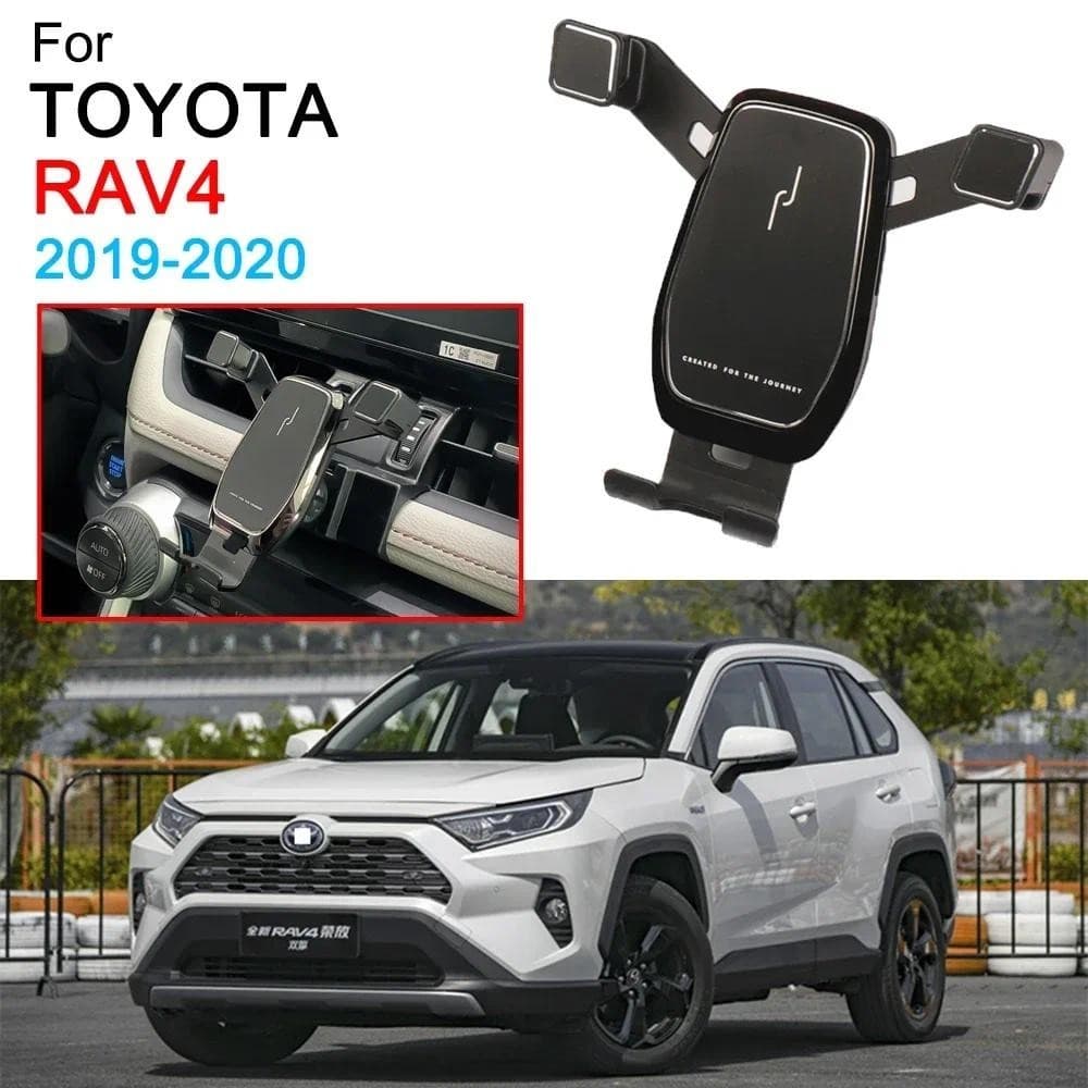 Gravidade Suporte Do Telefone Carro Dedicado Ventilação De Ar Montagem Clipe Braçadeira Móvel Para Toyota RAV4 Acessório