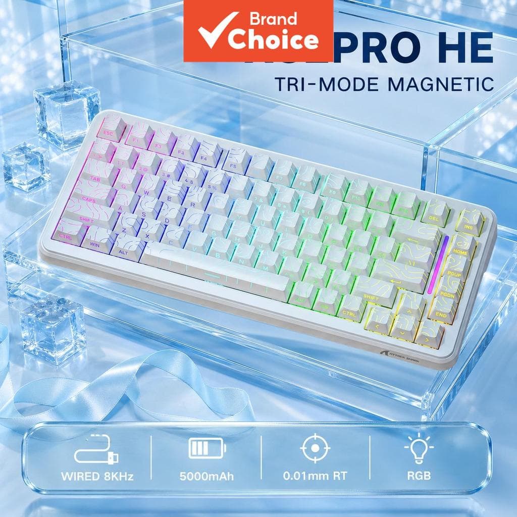 Teclado Mecânico de Jogos X82PRO HE Mini USB, Switch de Jogos, Teclado Compacto, Teclas PBT, Teclado Numérico Portátil,