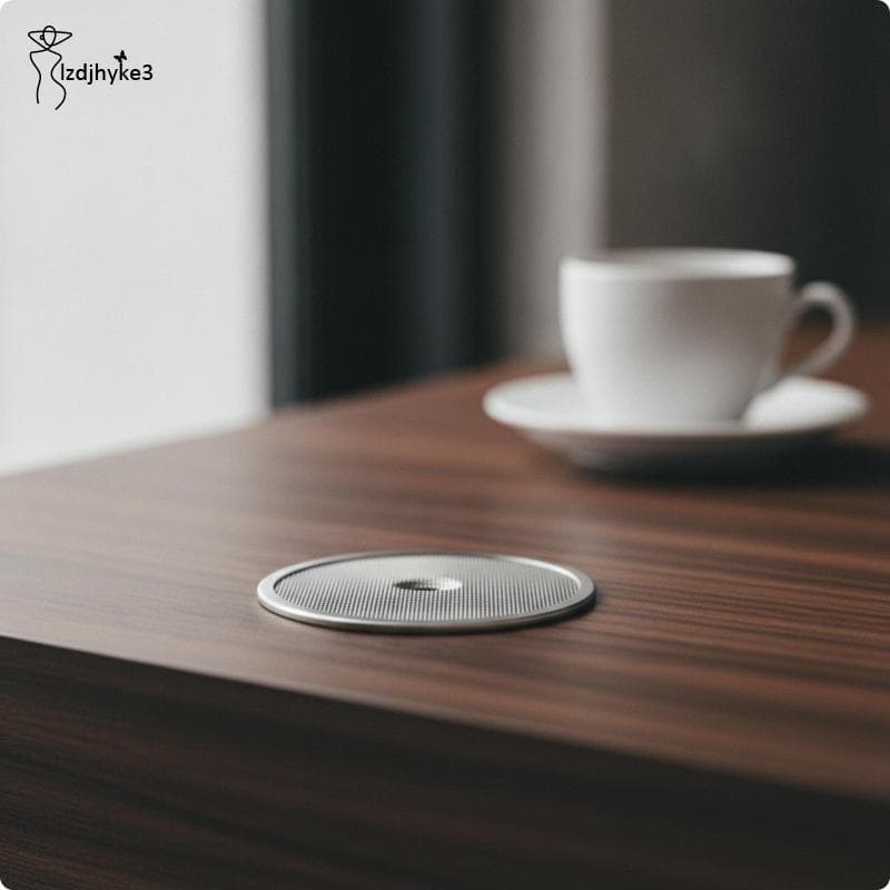[lzdjhyke3] Tela De Chuveiro Para Máquina De Café Expresso 51 Mm Com Junta De Silicone Branca Peças De Cafeteira Gemilai