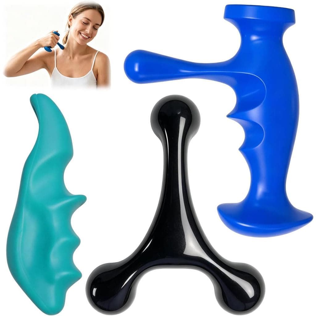 Massageador de Polegar para Pontos de Gatilho Massagem Muscular Relaxante Portátil