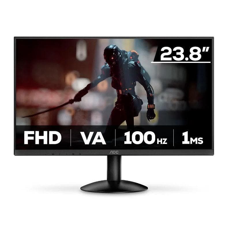 Monitor Gamer Aoc 24B30HM2, 23.8 Pol, VA, FHD, 1ms, 100Hz, HDMI/VGA, 24B30HM2