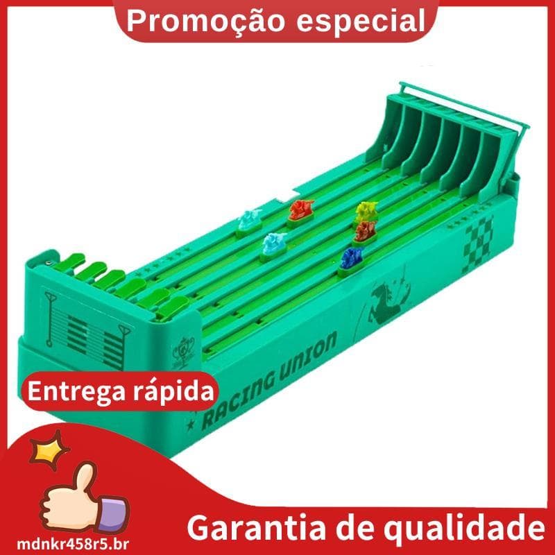 Jogo De Tabuleiro De Corrida De Cavalos Mesa Eletrônico Conjunto De Máquina Jogos Para Festas Em Família . mdnkr458r5br