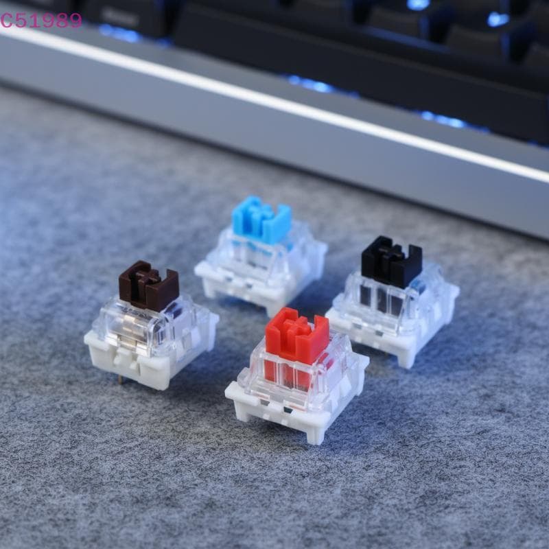 [kaan] Substituição De Interruptores De Teclado Tátil De 3 Pinos Mecânico Conjunto De 50 Peças Teclados De Digitação De 
