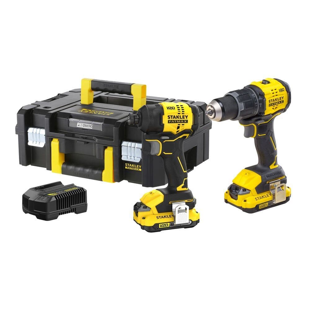 Combo Furadeira Parafusadeira de Impacto SBD716 + Parafusadeira de Impacto SBI811 SBDI466D2T Stanley