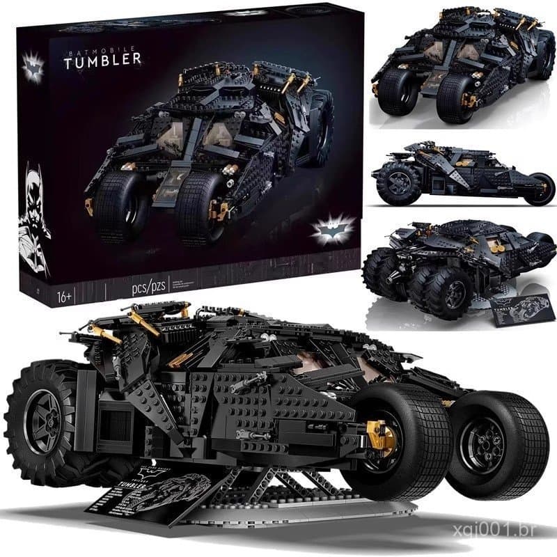 Compatível com os blocos de montar LEGO 76240 Batmobile, Brinquedo de Montar do Batmobile do Cavaleiro das Trevas Batman