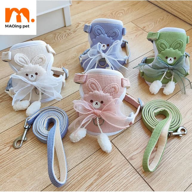 [Muhexin Pets] Nova coleira e guia para gatos e coelhos, L9K5