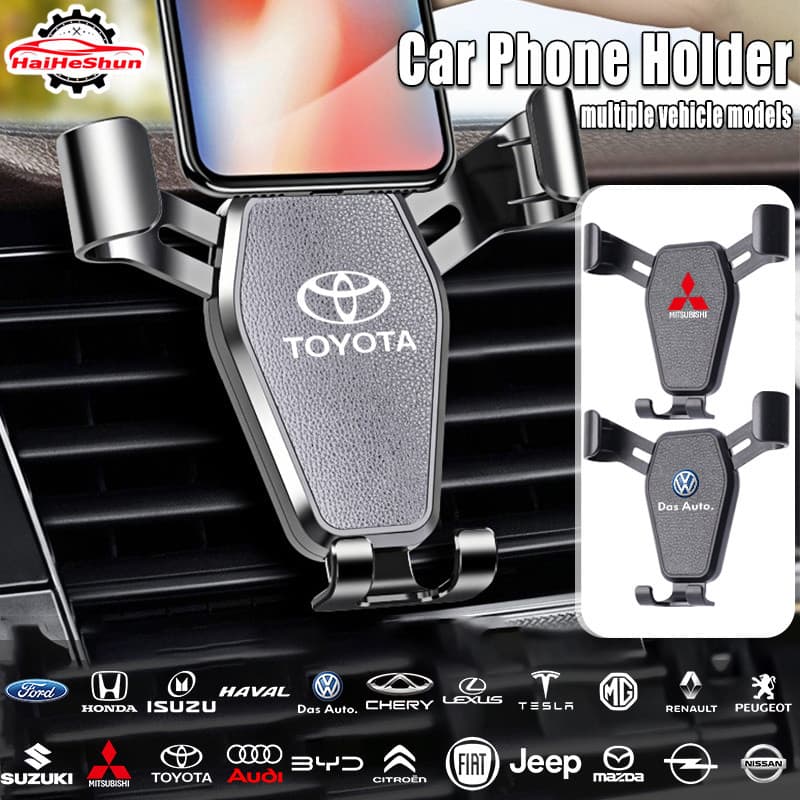 Suporte Para Celular Com Ventilação De Carro , Alta Qualidade , Gravidade , Anti-Vibração , Redução De Ruído , Acessório