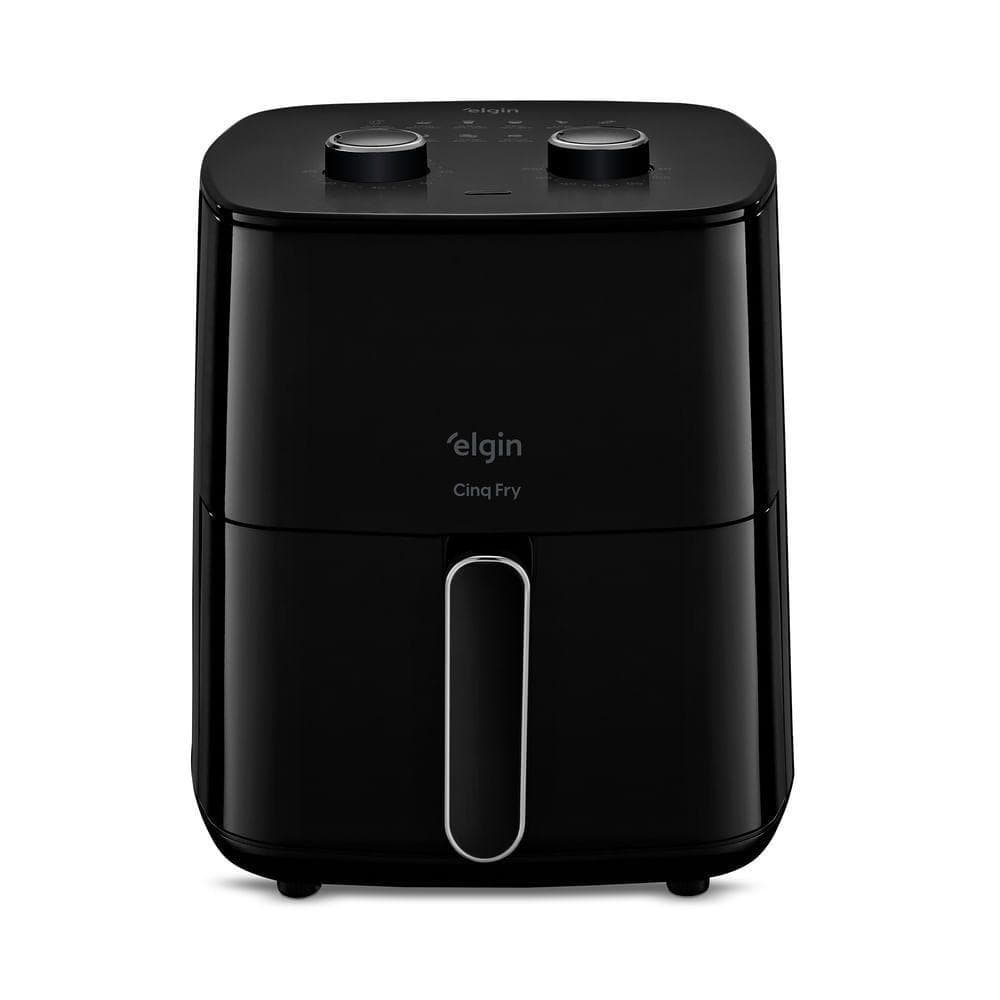 Fritadeira Air Fryer sem Óleo Elgin Cinq Fry 5L 1500W Antiaderente 220V