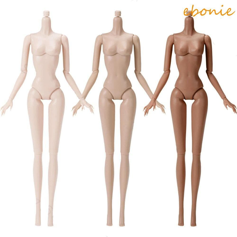 Boneca Super Modelo EBONIE , Sólida Com 11 Articulações , Bonecas BJD Nuas Articuladas De 30 Cm , Corpo De 1/6