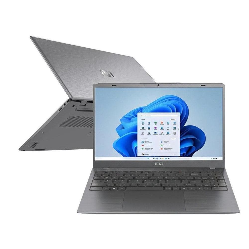 Notebook Multi Ultra UB366 Intel Pentium Gold 6500Y 8GB RAM 128GB Flash eMMC 1TB Nuvem 15,6" FHD Windows 11