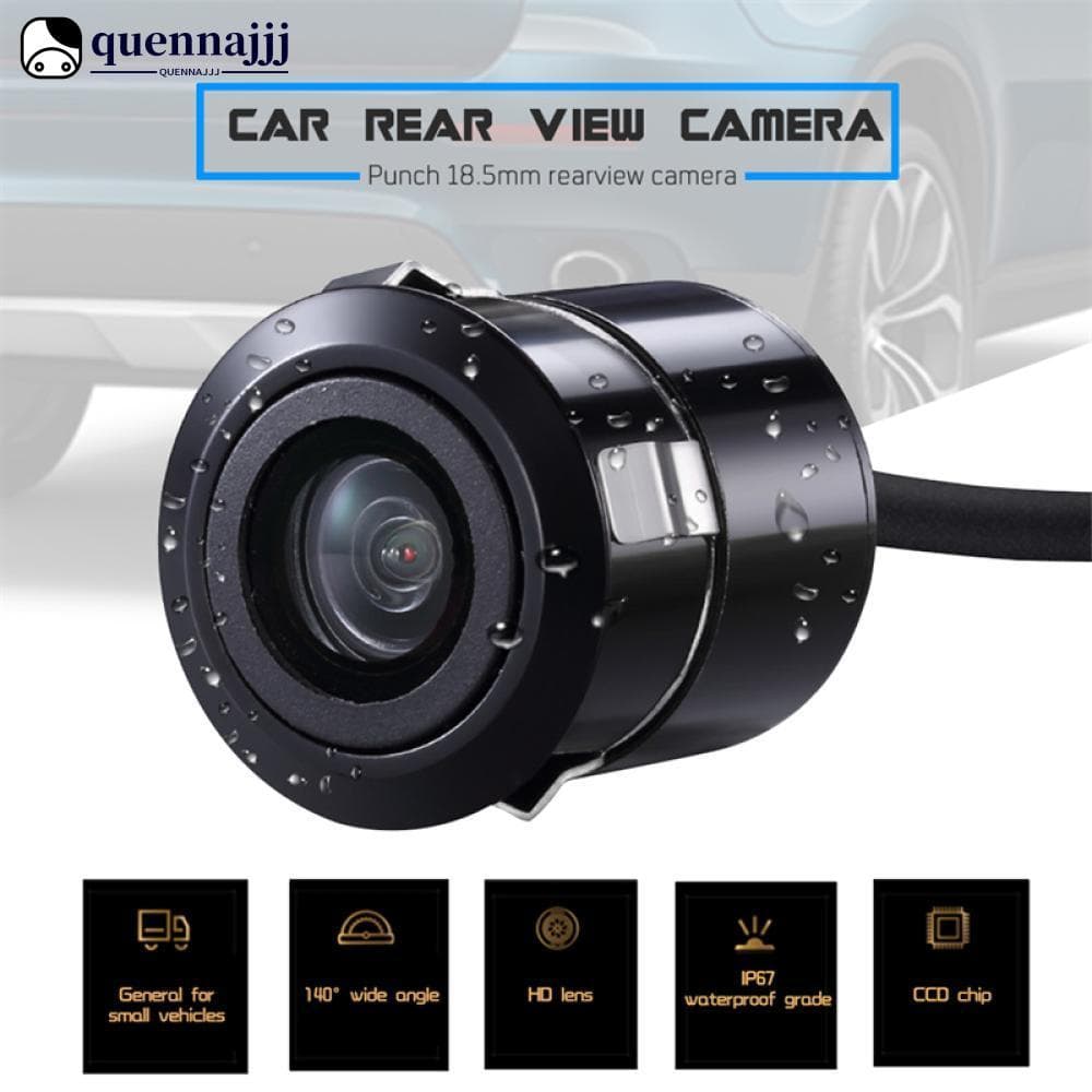 QUENNA 140 Graus 4 LED Câmera De Visão Traseira Do Carro Vídeo HD Noturna Invertendo Monitor Estacionamento Automático C