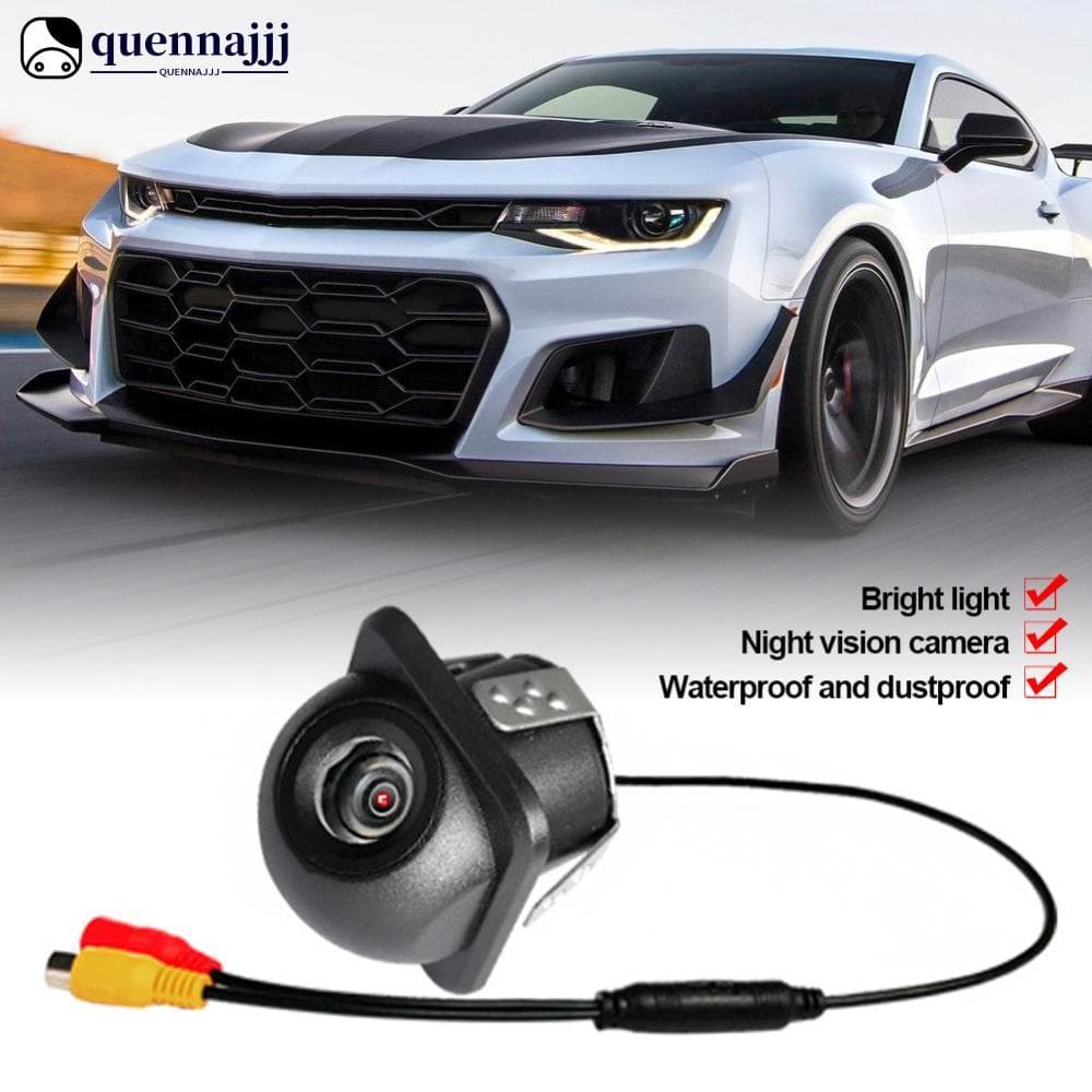 QUENNA Universal Câmera De Visão Traseira Do Carro Grande Angular Estacionamento Reverso Com Ou Sem LED Monitor Backup A