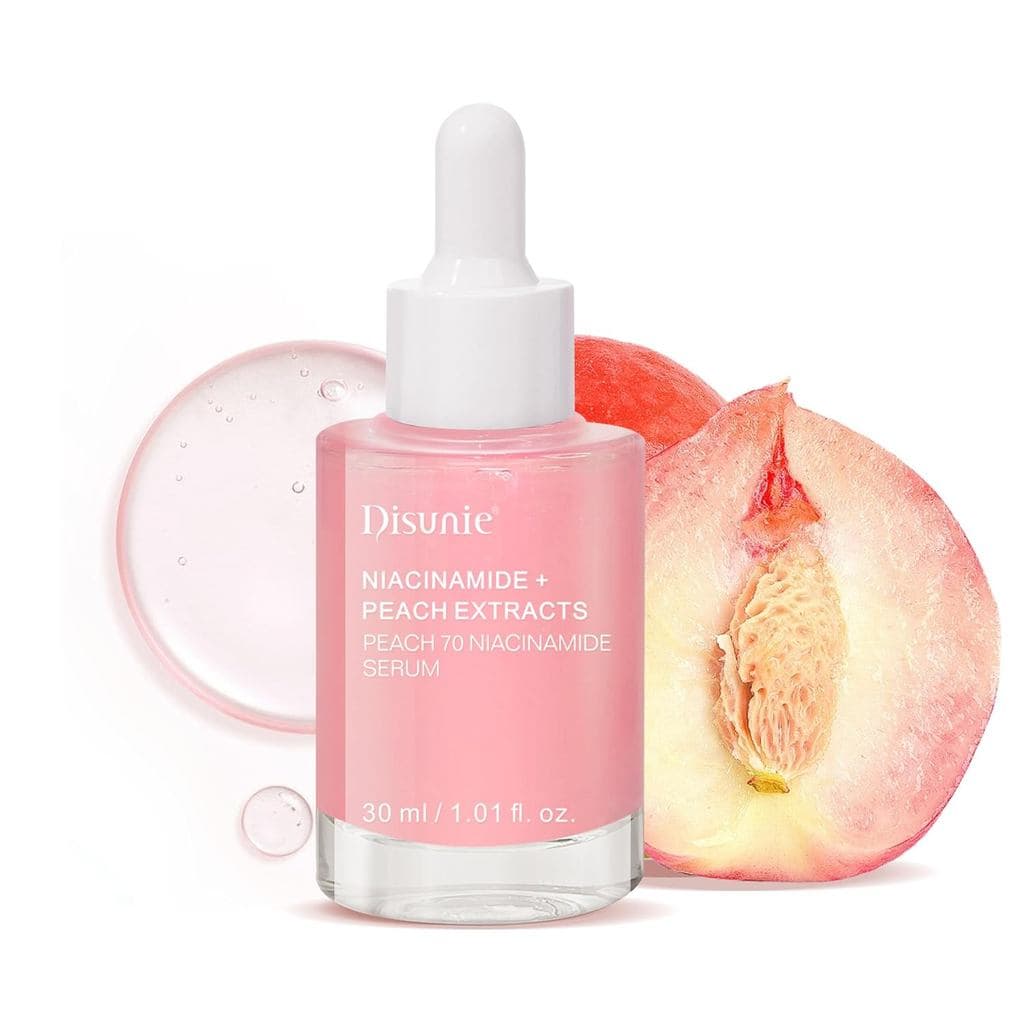 Sérum de Niacinamida Peach 70, Sérum com Extrato de Pêssego + Vitaminas C e E, Aumenta a Luminosidade da Pele, Hidrata P
