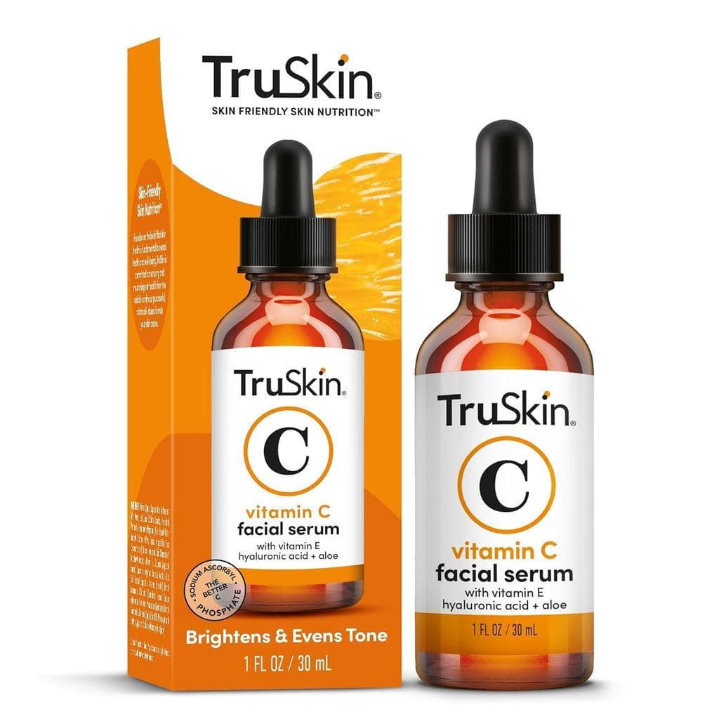 Sérum Facial TruSkin com Vitamina C – Fórmula Anti-Envelhecimento com Vitamina C, Ácido Hialurônico e Vitamina E – Sérum
