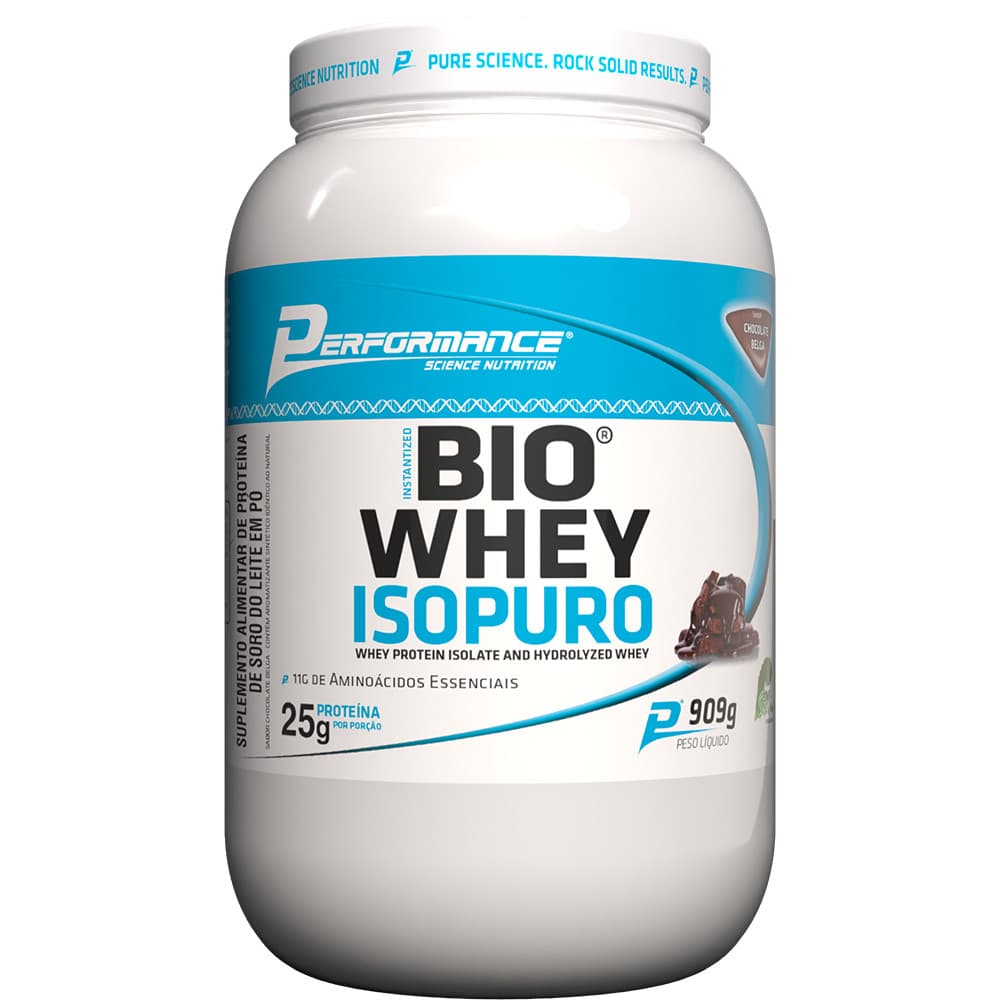 Bio Whey ISOPURO Protein Chocolate Belga Performance Nutrition 909g