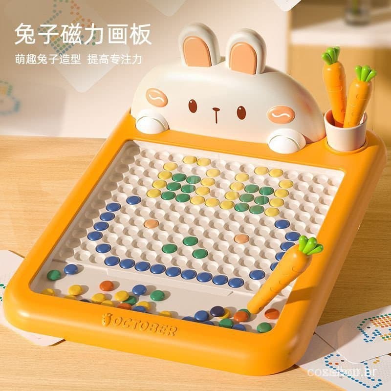 Quadro magnético de desenho/brinquedo educativo/brinquedo de desenho com caneta para crianças, brinquedo de quebra-cabeç