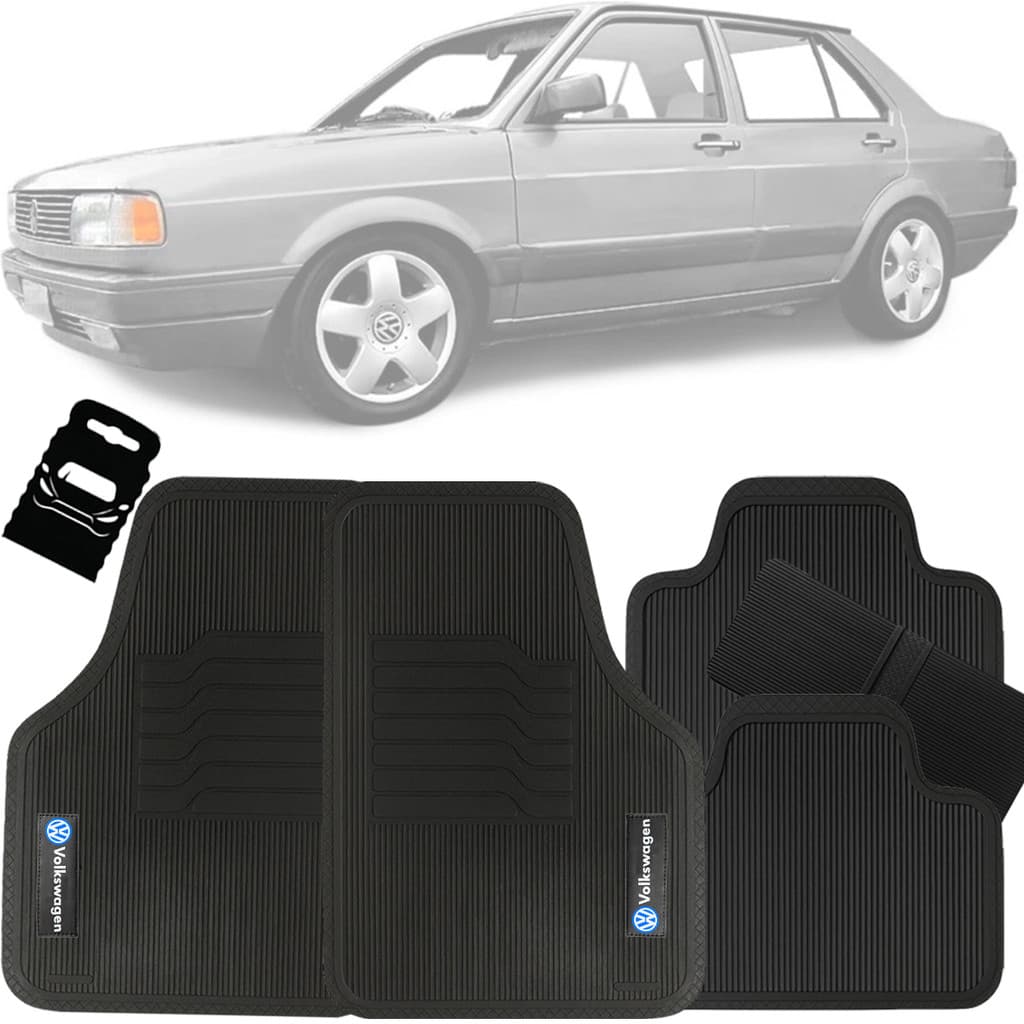 Tapete Automotivo Universal Borracha Voyage 1981 1982 1983 1984 1985 1986 1987 1988 1989 1990 1991 92 93 94 95 96 97 98