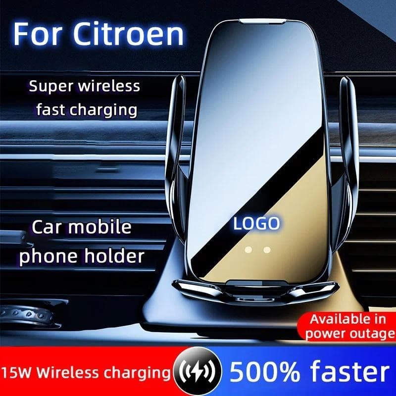 Suporte De Sensor Infravermelho Para Carro Carregador Sem Fio Celular Citroen C5 AIRCROSS C5X Acessório De Saída De Ar S